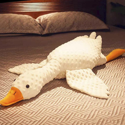 Big White Goose Doll Pillow Children's Plush | Magic Stories