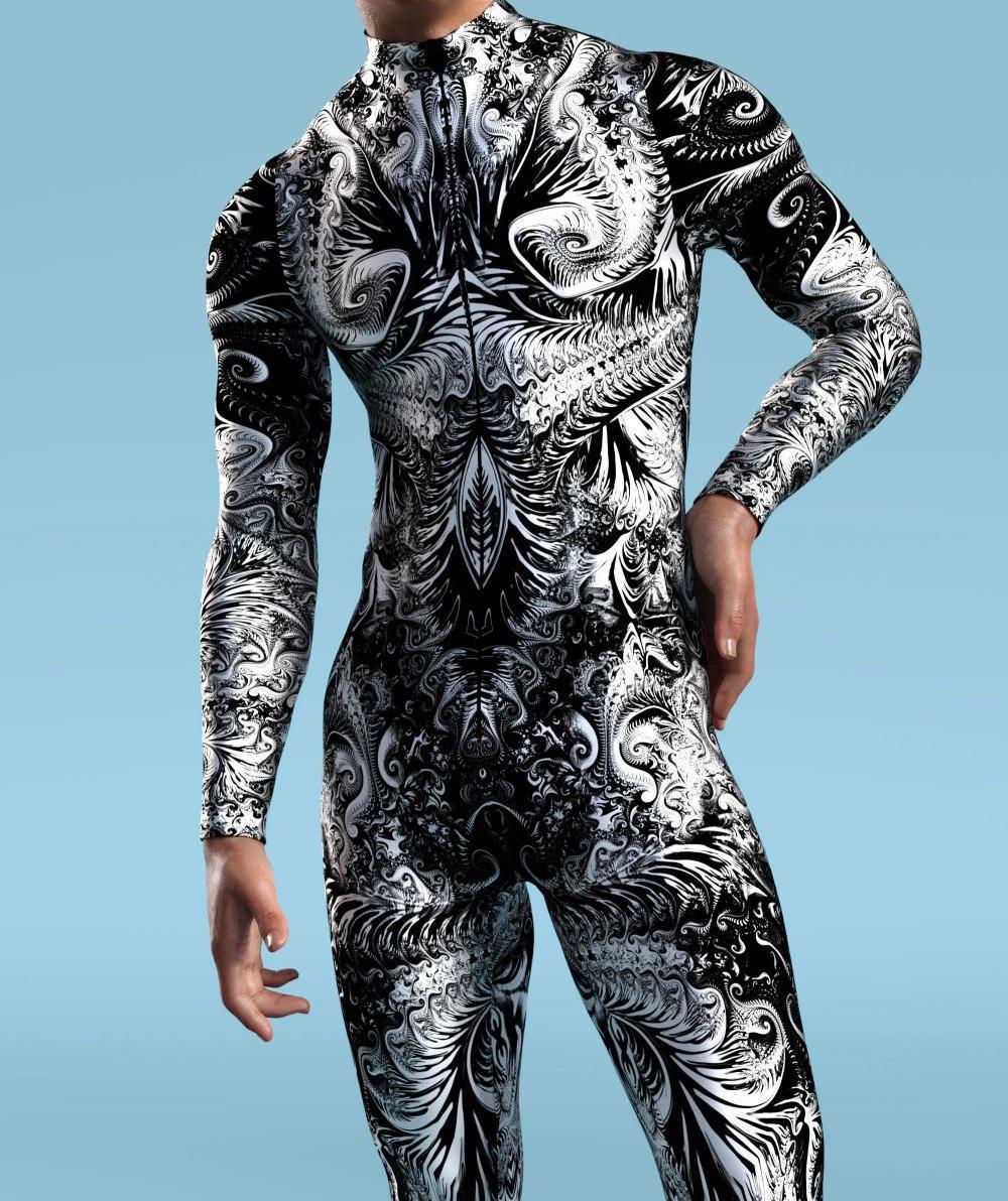Million Holy Festival New Tights Printed Performance Costume — packaging