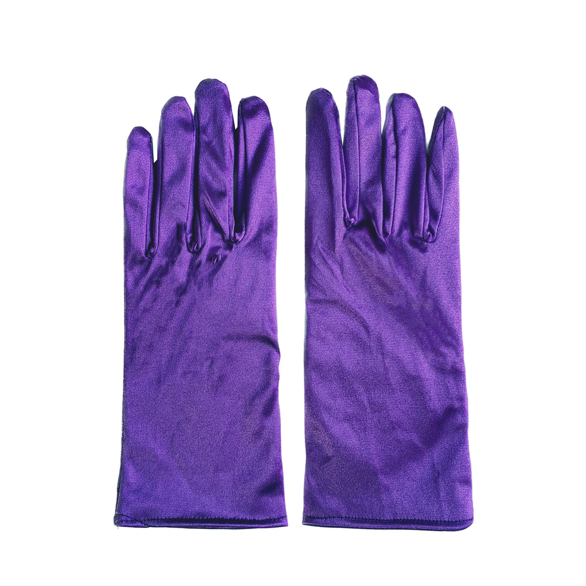 Bridal Wedding Gloves Short Satin Dress | Magic Stories