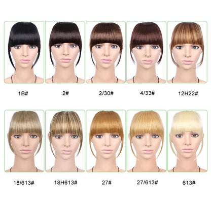 Womens Side-swept Bangs With Hair Clips | Magic Stories