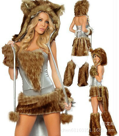 Halloween Party Costume Ape Character Cosplay, European And American-style Uniform — packaging