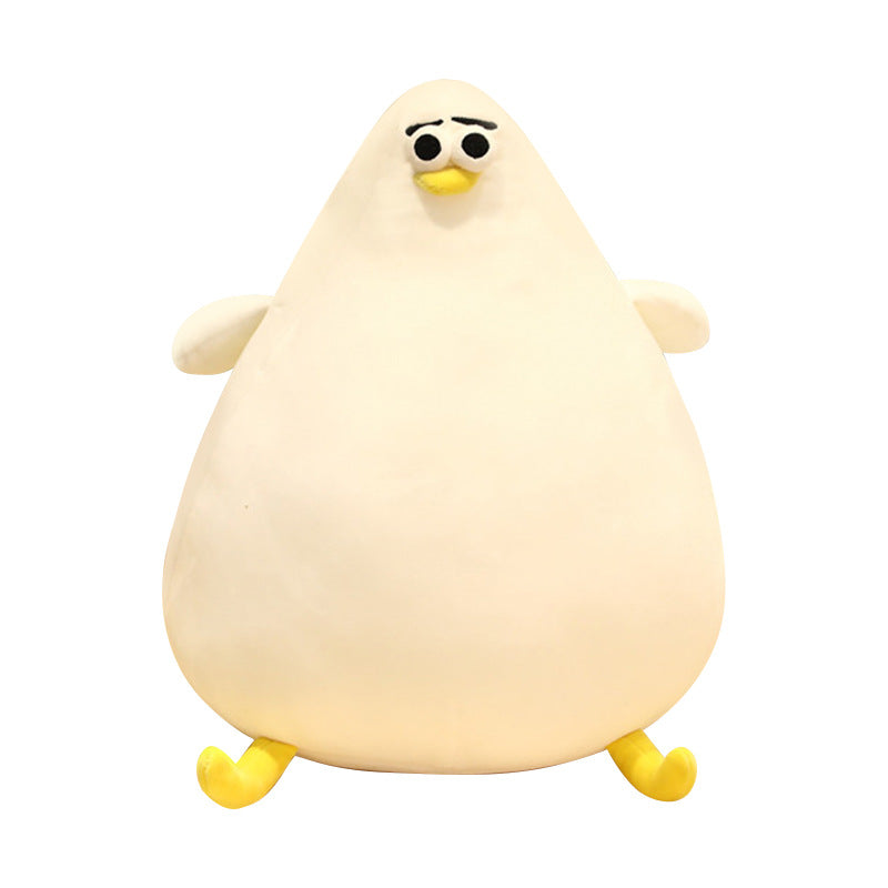 Kawaii Cartoon Chicken Plush Toy — detail