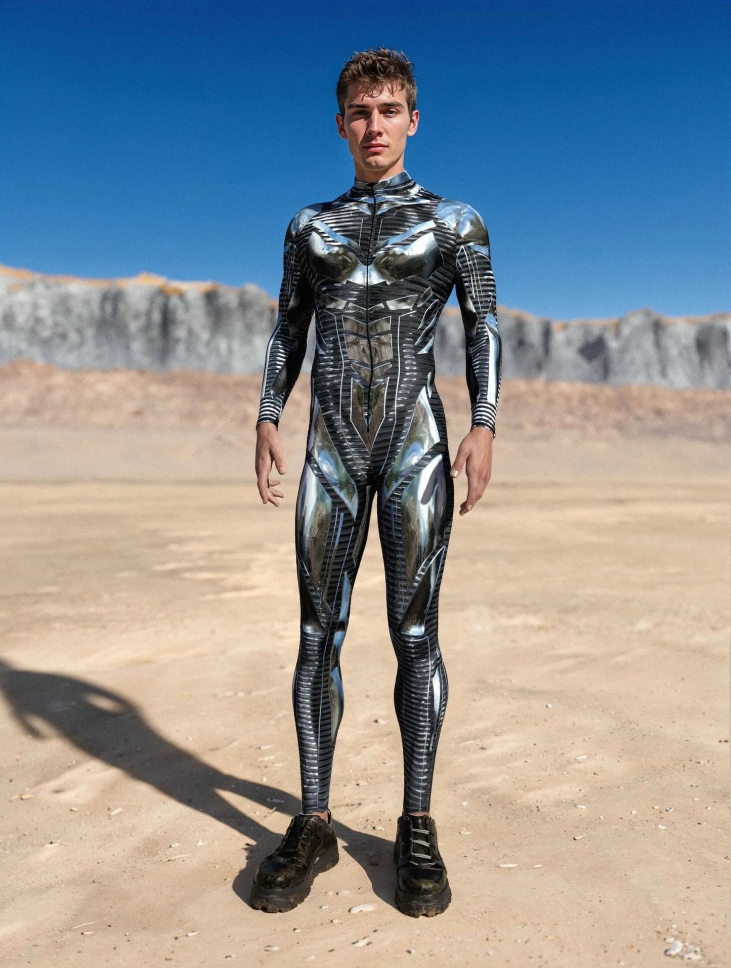 Digital Printing Cosplay One-piece Costume — side view