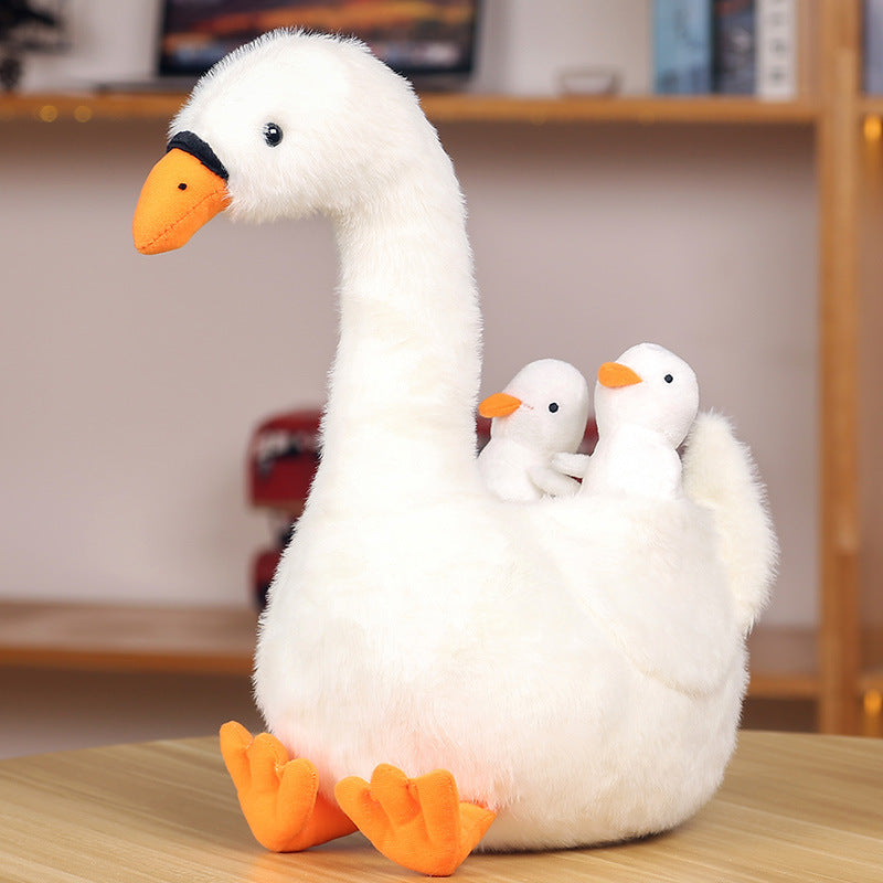 Fashion Mother And Son Goose Doll Plush Toys | Magic Stories