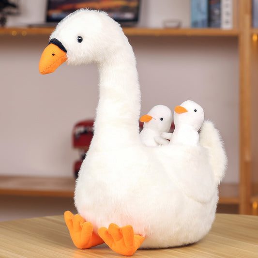 Fashion Mother And Son Goose Doll Plush Toys | Magic Stories