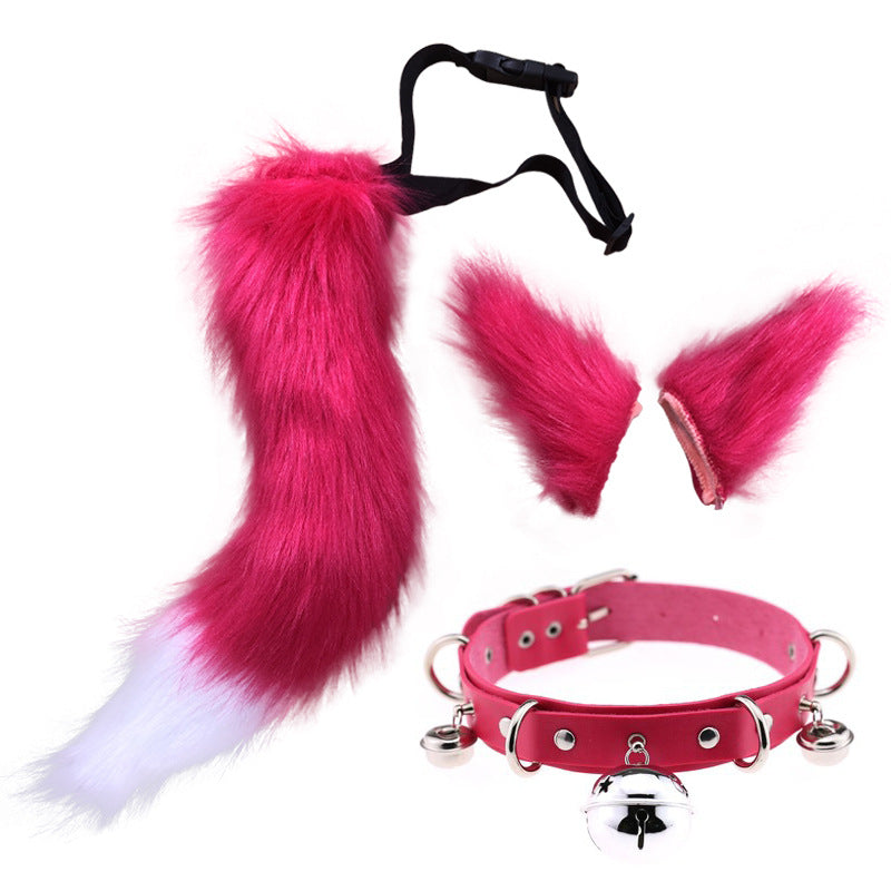 Holy Festival Party Set Cosplay Ears Tail — in use