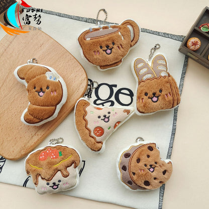 Original Cartoon Food-shaped Plush Charm | Magic Stories