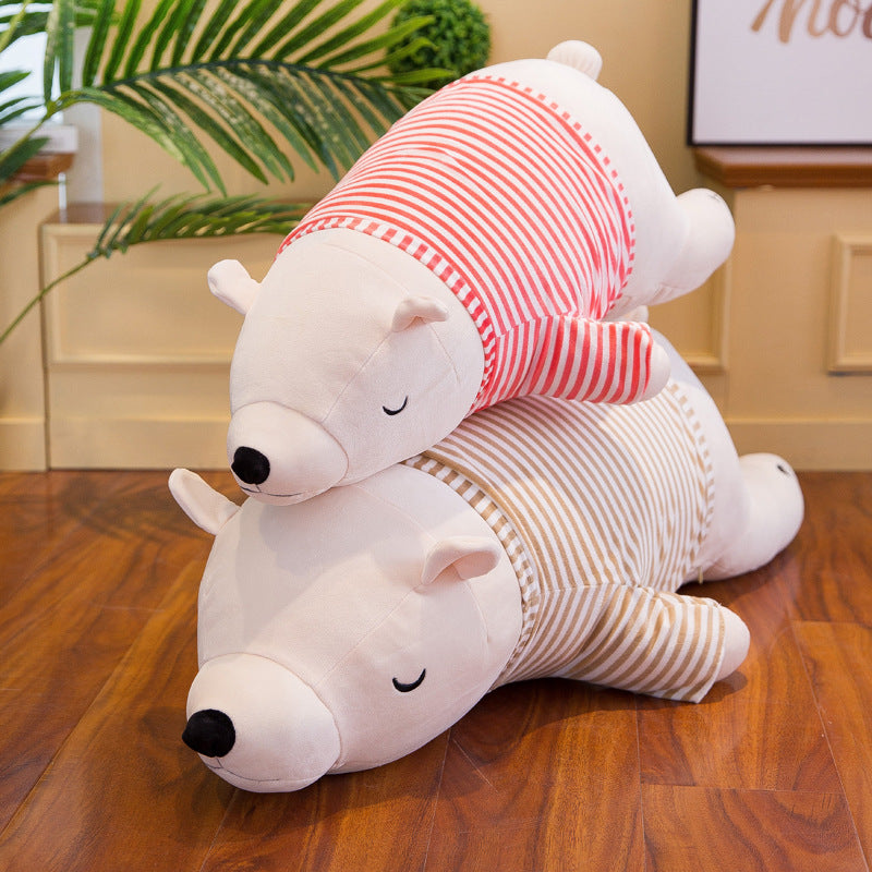 Polar Bear Plush Toy Plush Cotton Pillow | Magic Stories