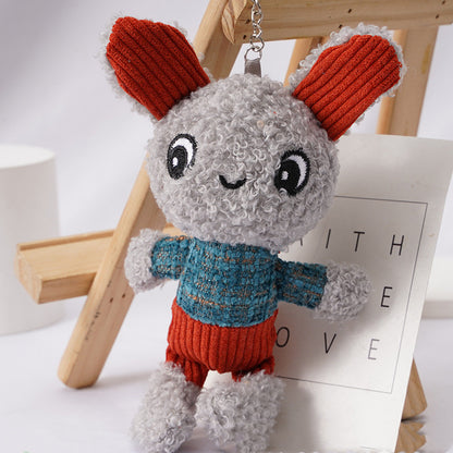 Plush Toy Pudding Bear Doll Pendant Bear Plush — side view