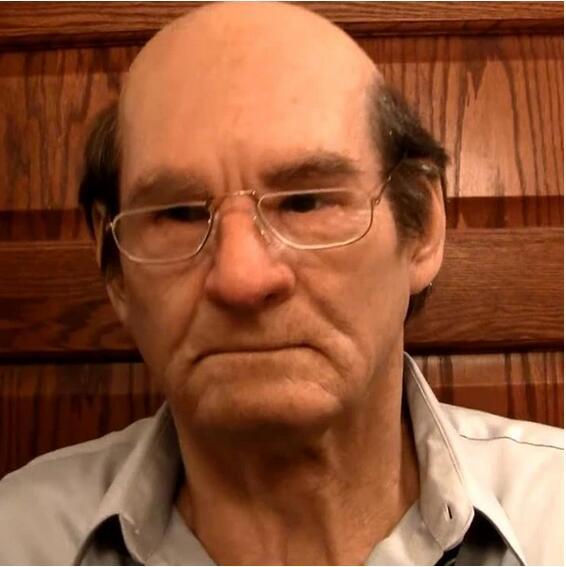 Face Wig Old Man Mask Headgear Halloween | Magic Stories