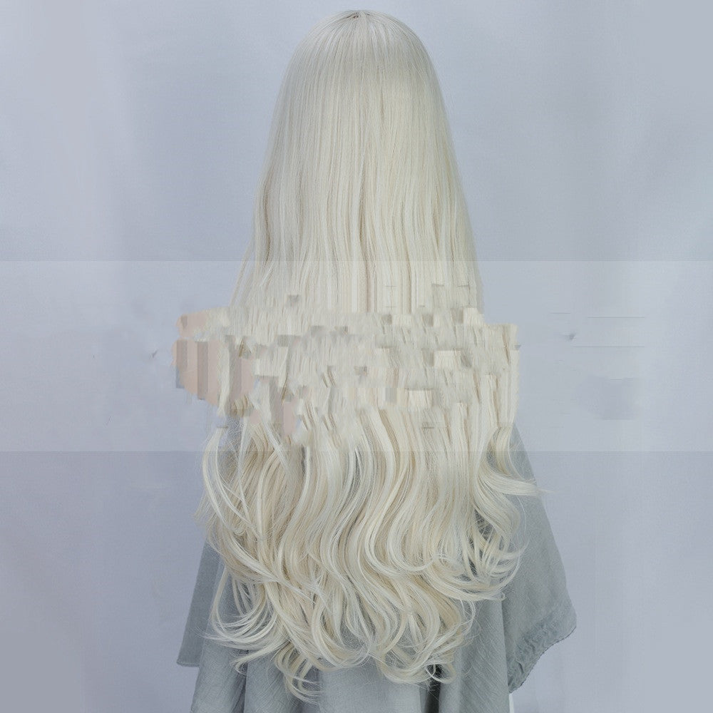 Small Lace Front Chemical Fiber Headgear Long - Magic Stories