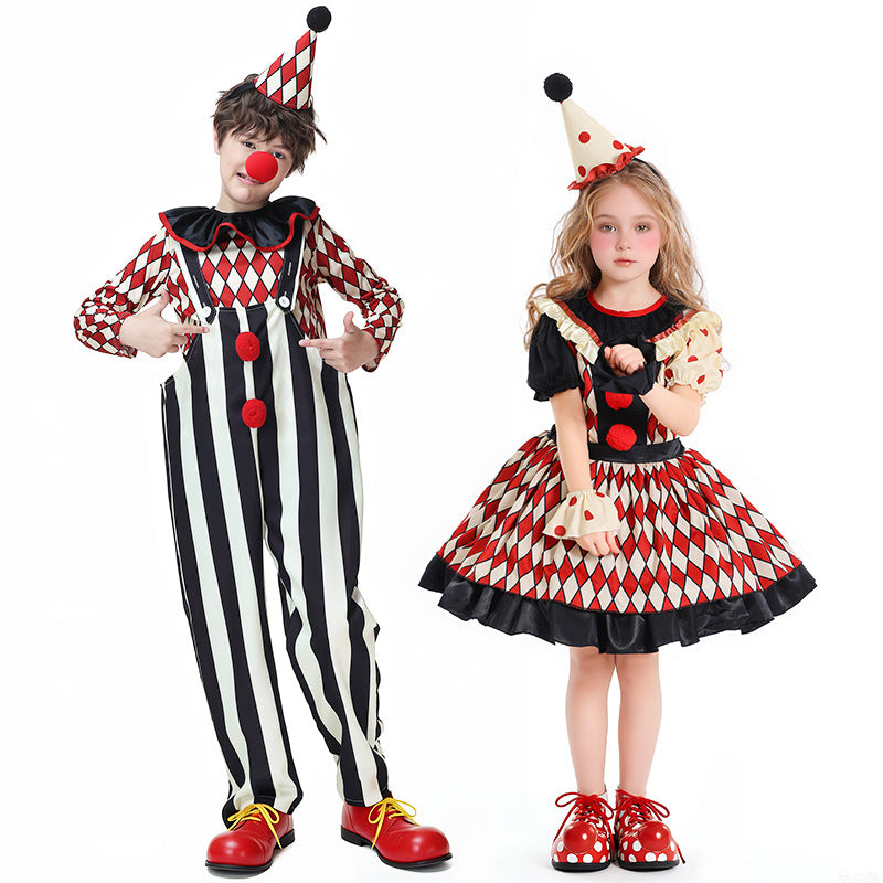 Halloween Children's Clown Costume For Boys | Magic Stories