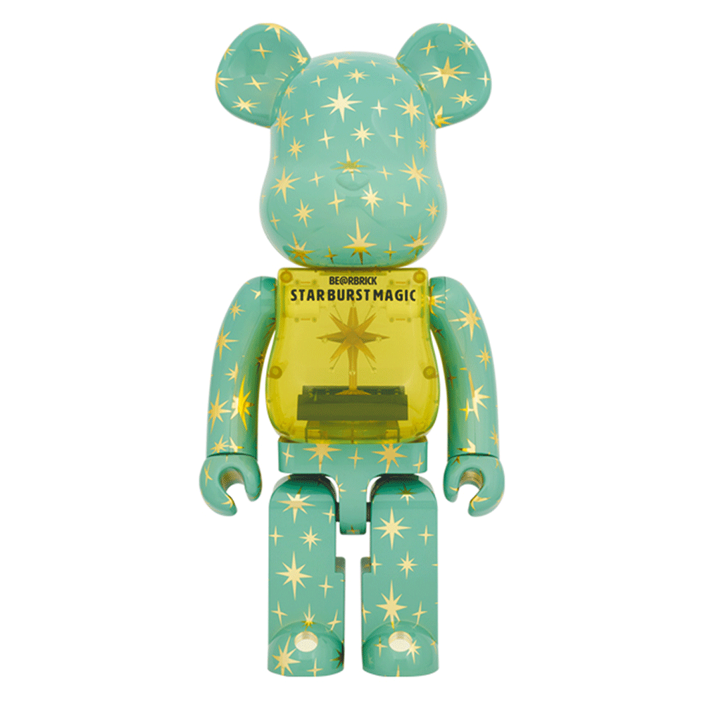 BEARBRICK STAR BURST MAGIC 1000% Light Up Version