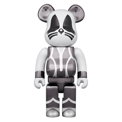 1000% Bearbrick Kiss Catman Chrome Ver.