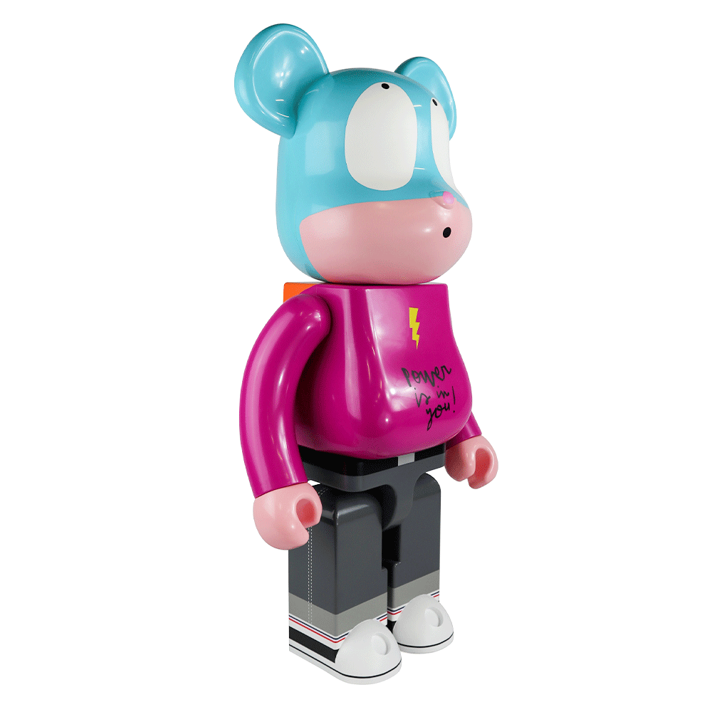 1000% Bearbrick Edgar Plans — side view