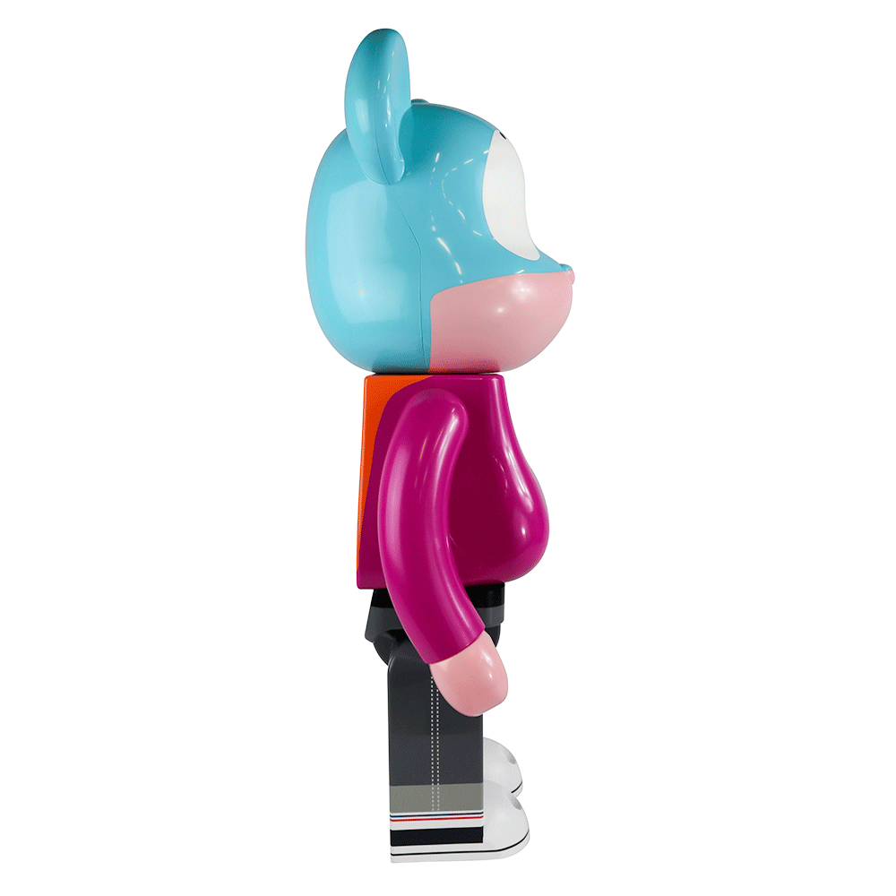1000% Bearbrick Edgar Plans — detail