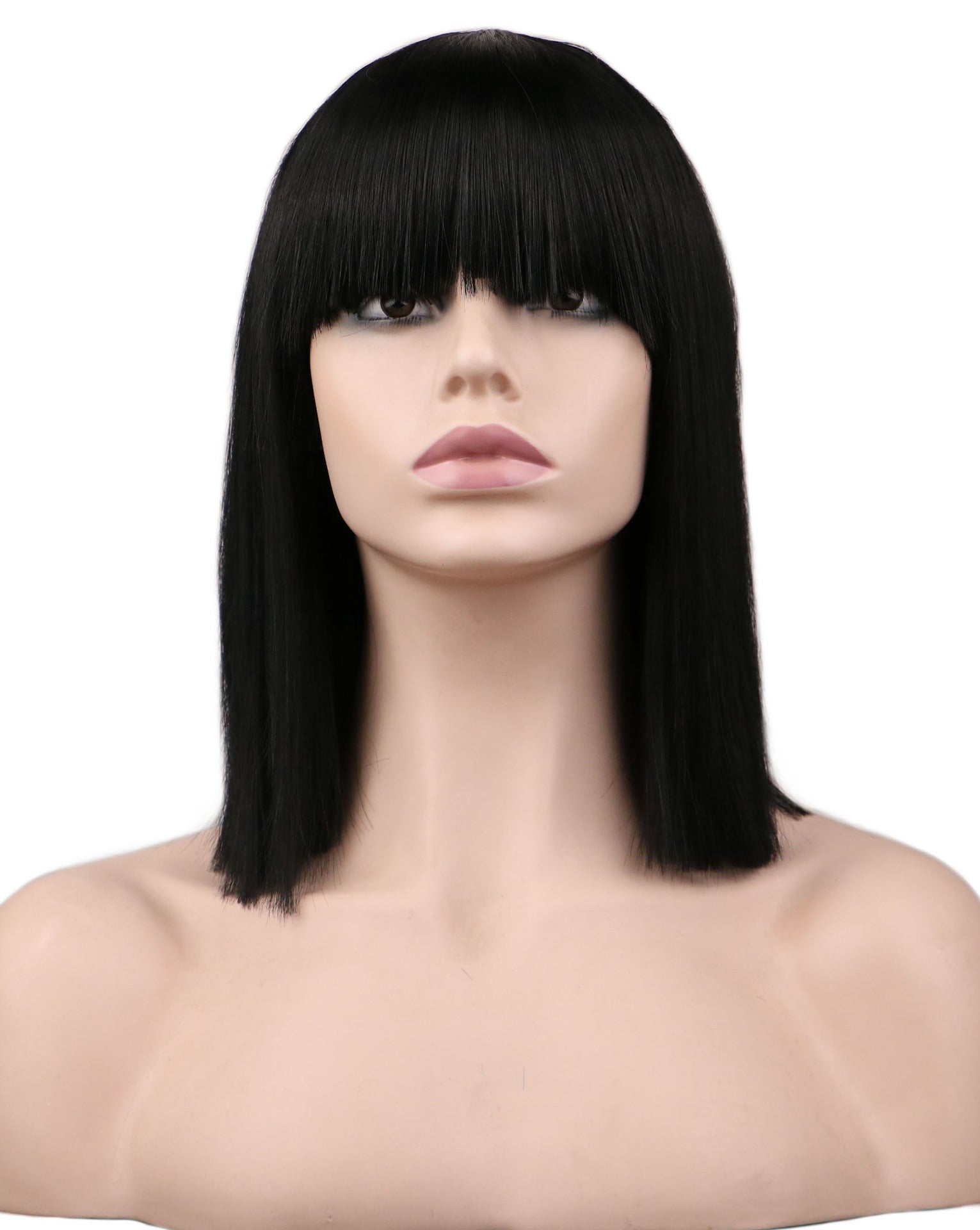 European and American anime color hair Cospoay wig — detail