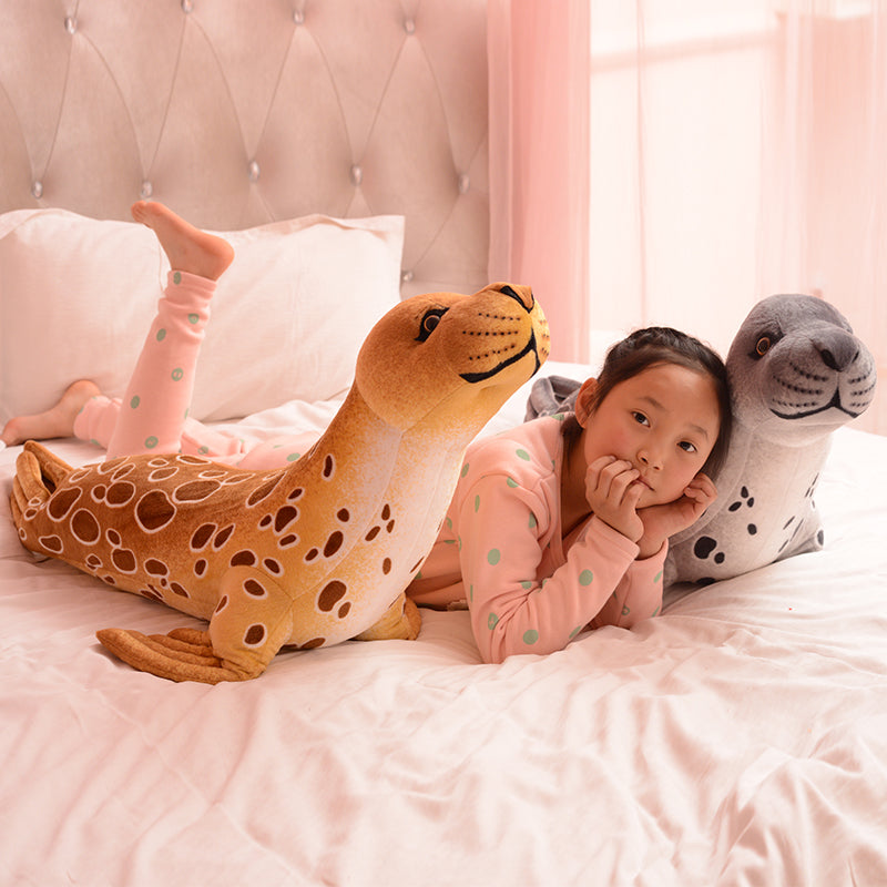 Simulation spot seal plush toy | Magic Stories