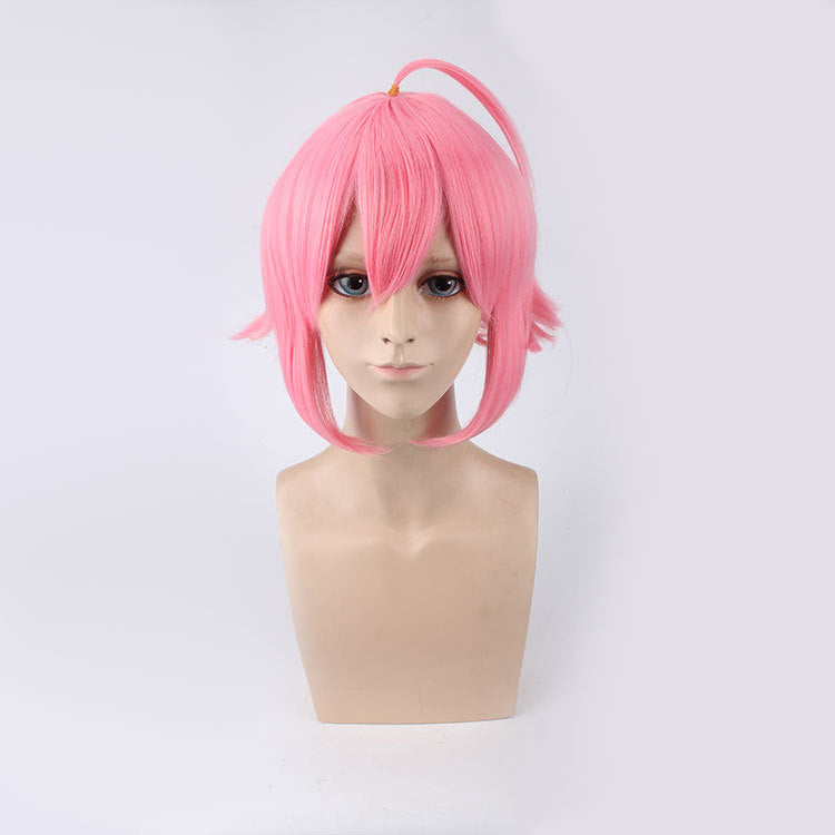 Pink upturned cosplay wig — packaging