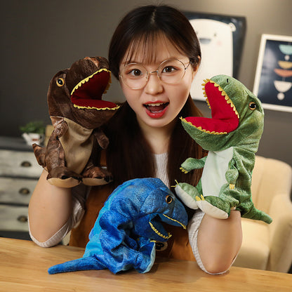 Cute Cartoon Dinosaur Hand Puppet Plush Toy | Magic Stories