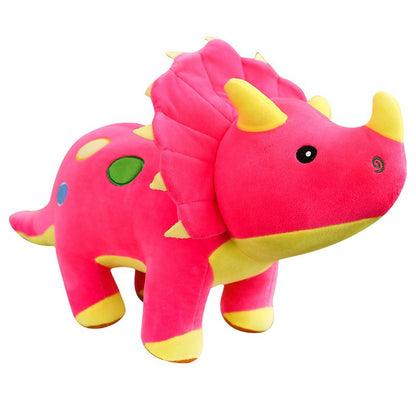 Cute simulation dinosaur plush toy — in use