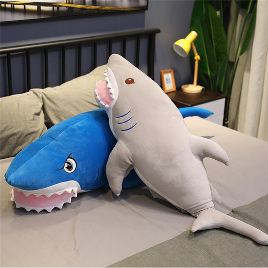 Shark pillow plush toy