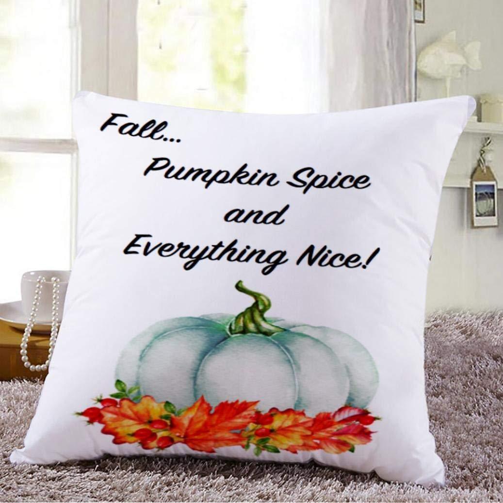 Pumpkin short plush sofa pillowcase | Magic Stories