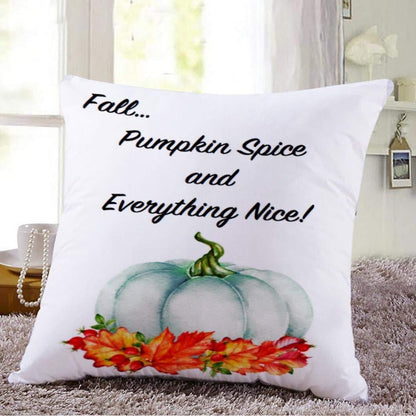 Pumpkin short plush sofa pillowcase | Magic Stories