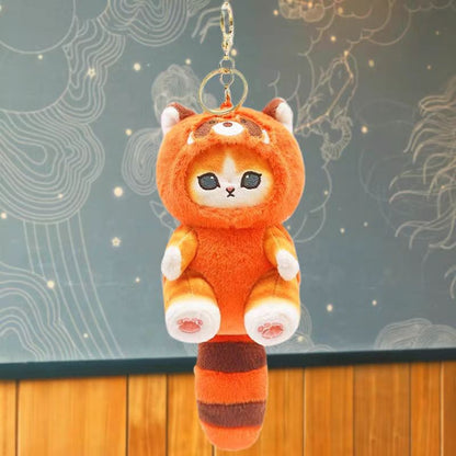 Raccoon Shark Panda Bag Plush Pendant | Magic Stories