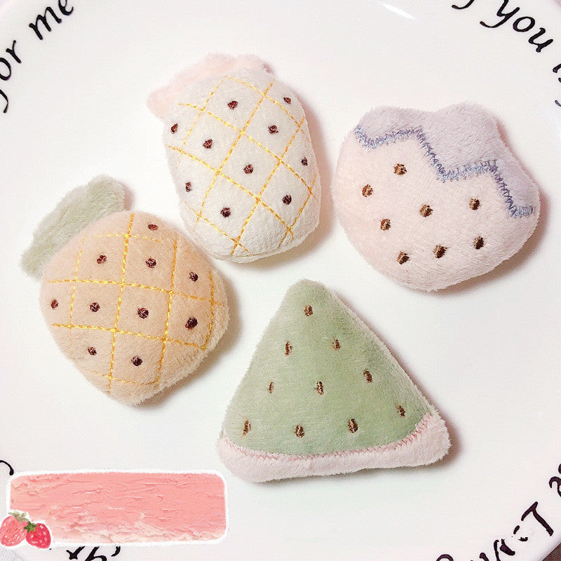 Fruit plush brooch | Magic Stories