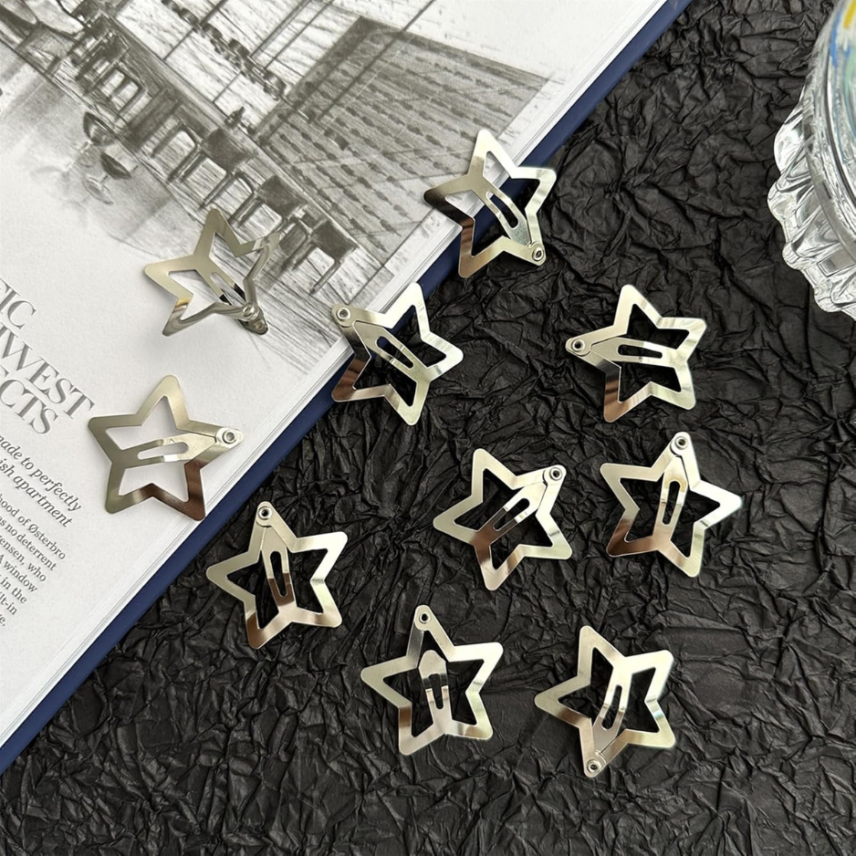 15PCS Star Hair Clips, Y2K 2000s Snap Hair | Magic Stories