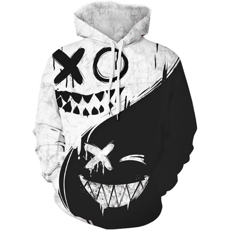 Men's Clown Hoodie Digital Printing | Magic Stories