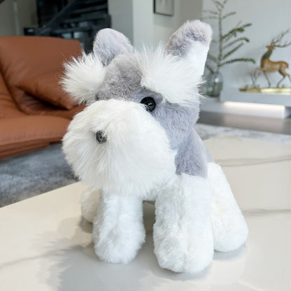 Cute Schnauzer Plush Toy Dog Doll | Magic Stories