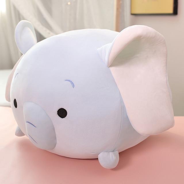 Pig plush toy dinosaur pillow — detail