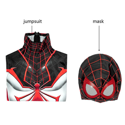 PS5 Spider-Man Miles Morales T.R.A.C.K. Suit Kids Jumpsuit Cosplay Costumes - Magic Stories