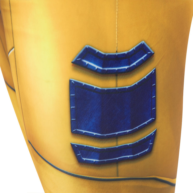 Marvel X-Men Jean Grey Jumpsuit Cosplay Costumes — detail