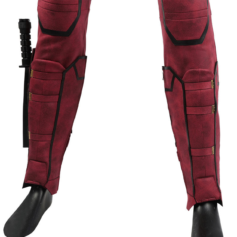 Deadpool Wade Wilson Cosplay Costume — detail