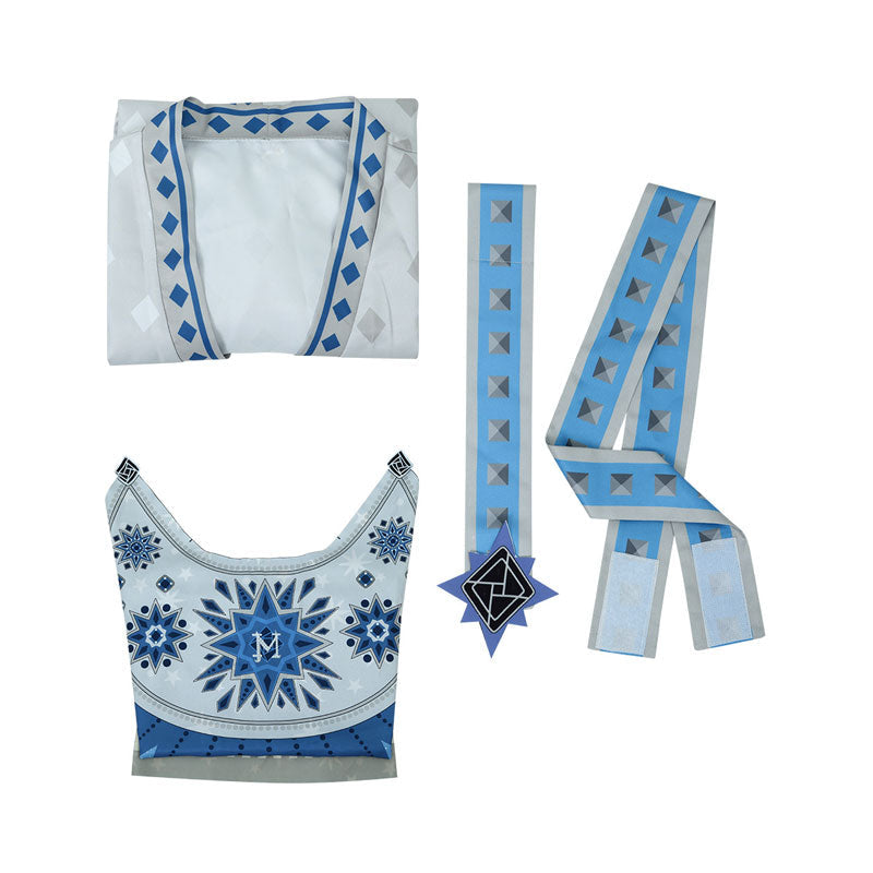 Movie Wish King Magnifico Cosplay Costumes — scale reference