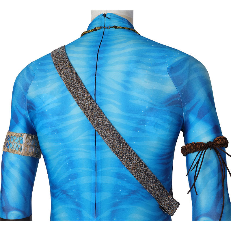 Avatar 2 The Way of Water Jake Sully Cosplay Costume — detail