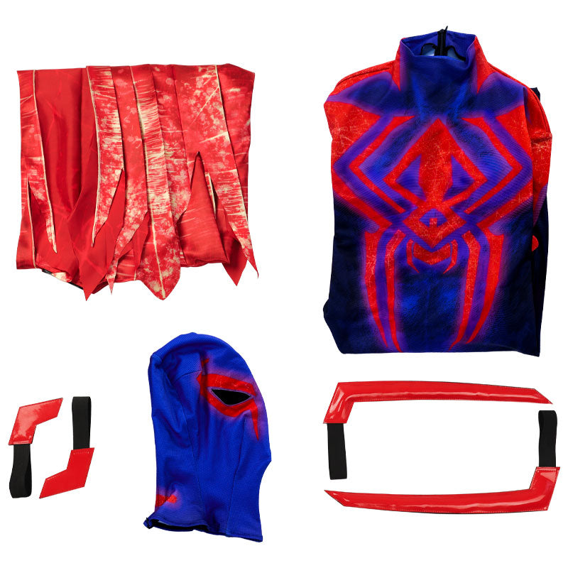 Spider-Verse Spider-Man 2099 Miguel O'Hara Cosplay Costume — packaging