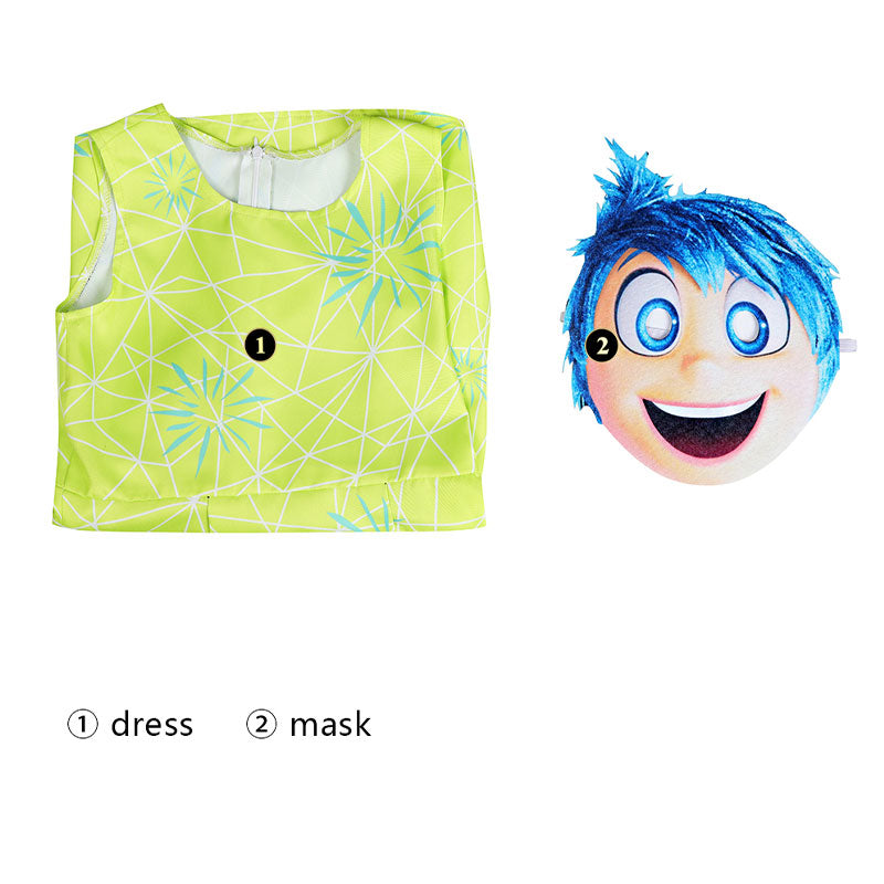 Inside Out 2 Joy Cosplay Costumes — detail