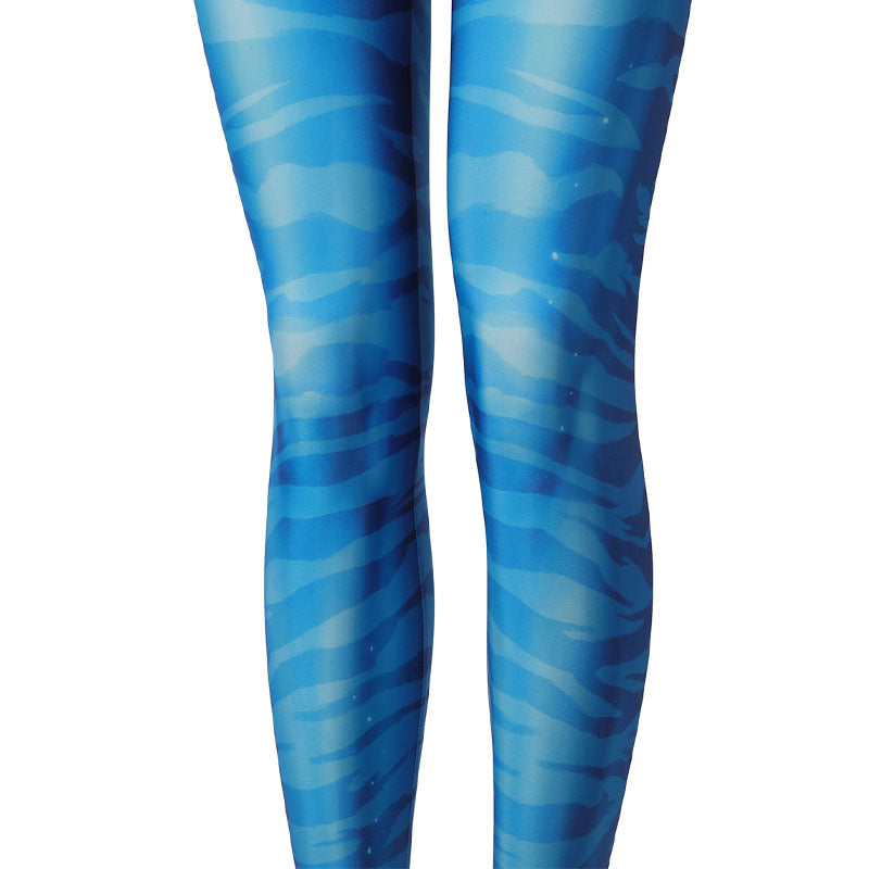 Avatar 2 The Way of Water Neytiri Cosplay Costume — side view