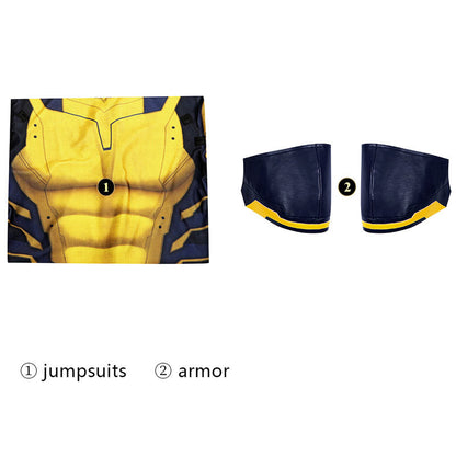 Deadpool 3 Wolverine Jumpsuit Cosplay Costumes - Magic Stories