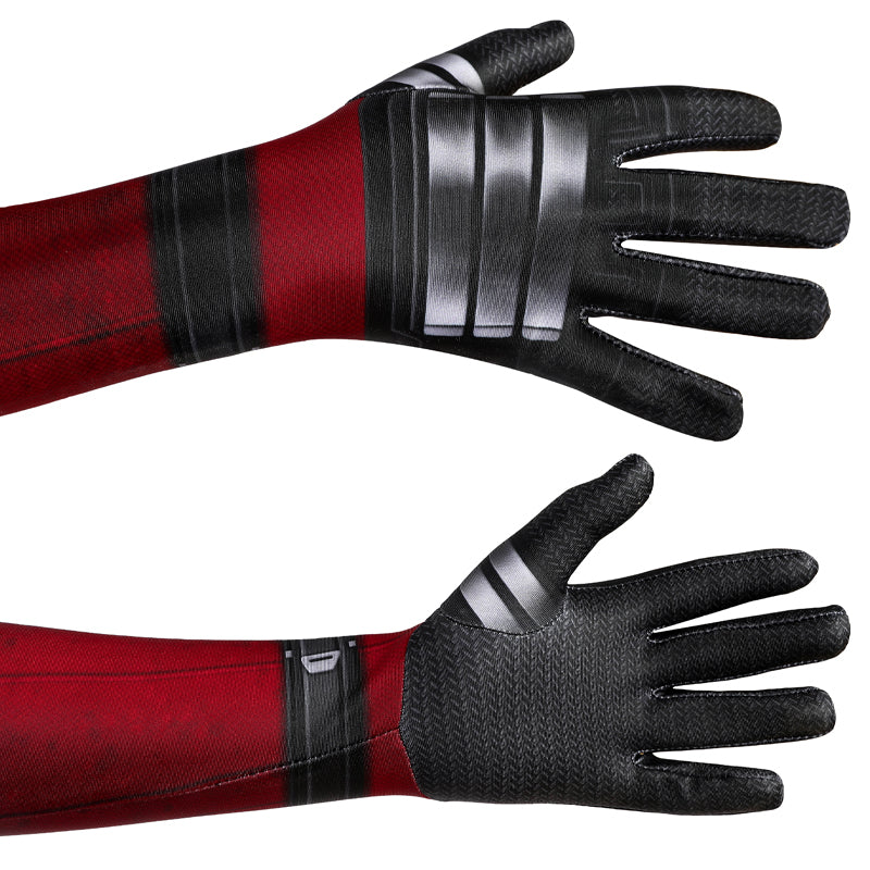 Deadpool Wade Wilson Kids Jumpsuit Cosplay Costume — detail