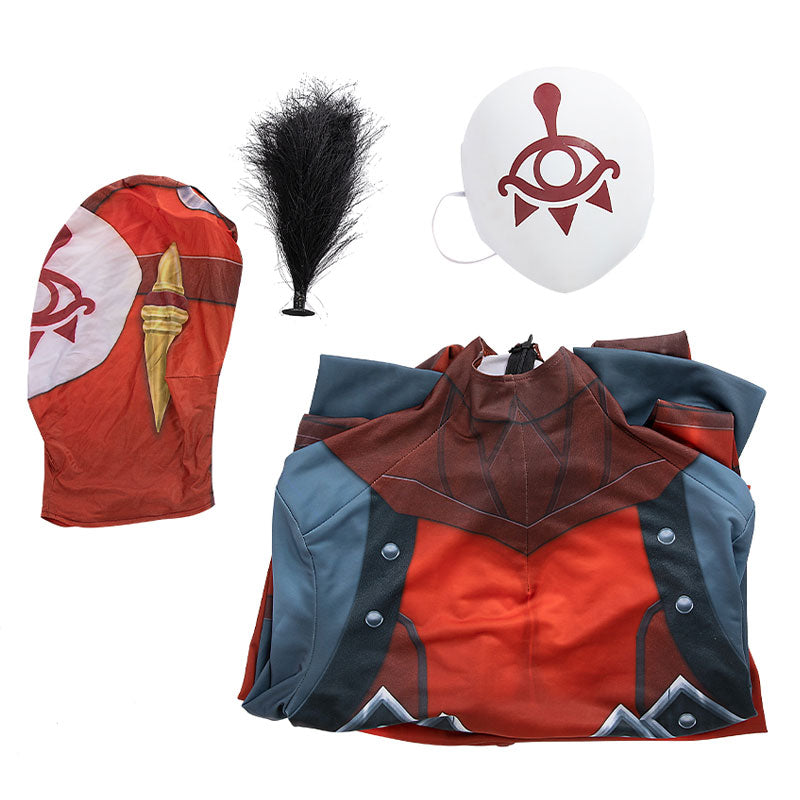 Zelda: Tears of the Kingdom Yiga Clan Cosplay Costume — detail