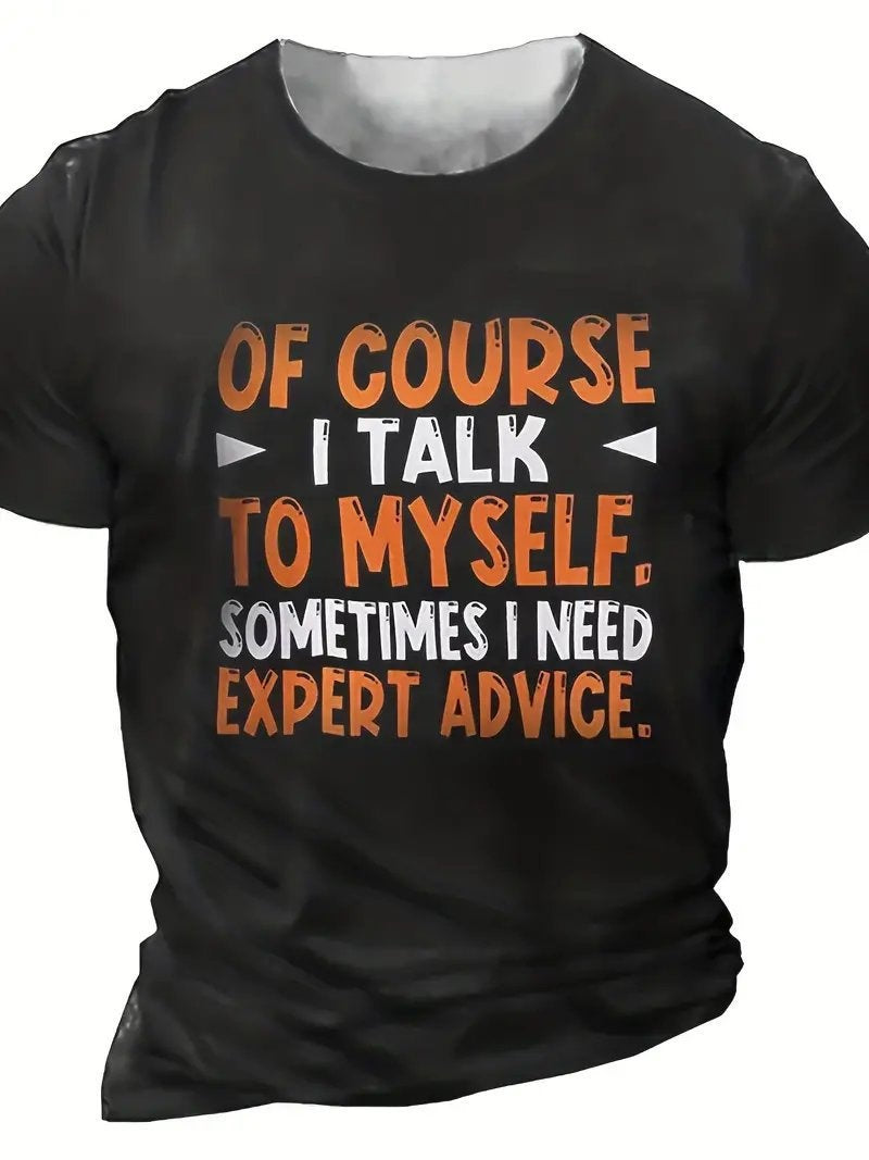 Exercise Casual Men's Clothes Cartoon Anime Round Neck T-shirt — side view