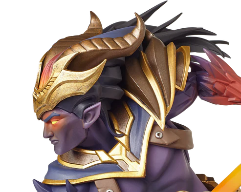 League of Legends - Nightbringer Yasuo - UNLOCKED Statue — detail