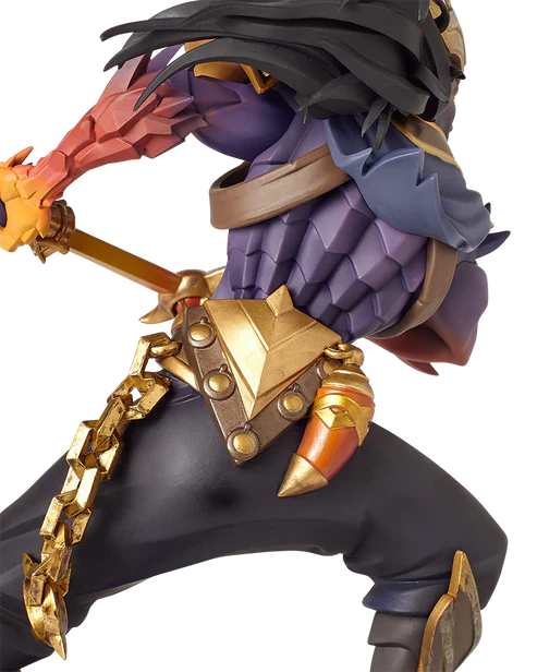 League of Legends - Nightbringer Yasuo - UNLOCKED Statue — side view