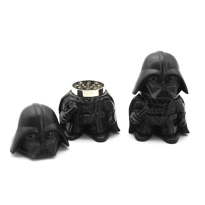 Black Warrior Figure (Star Wars) — back view