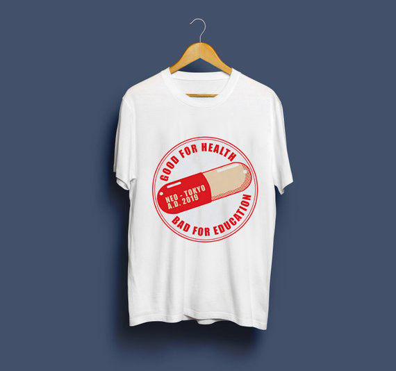 Neo Tokyo Awesome Guys T Shirt Man New Akira The Capsule T-Shirt Japan Anime Custom Tee Company T-shirts For Men — side view